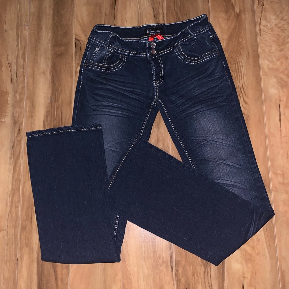 Eight Eight Dark Wash Bellbottom Jeans
